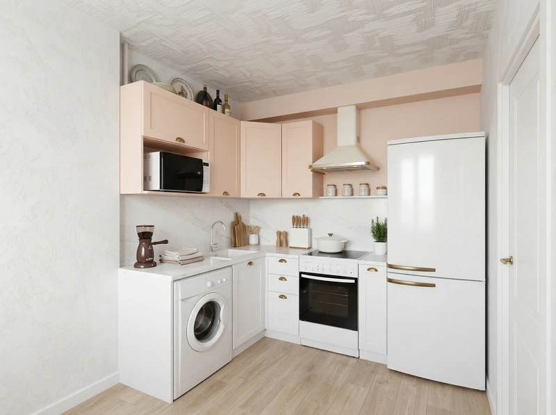 Дизайн кухни в стиле Классика — фото интерьера от нейросети RoomGPT