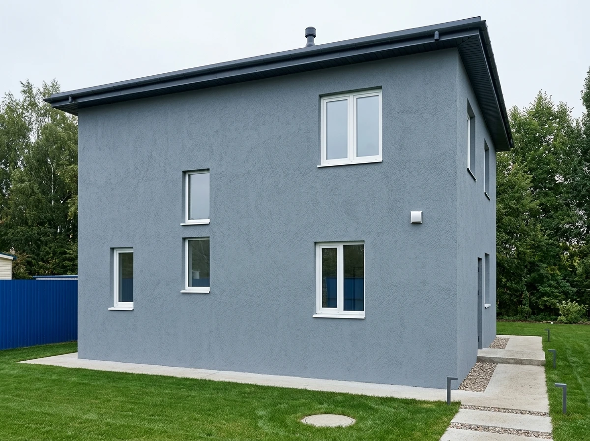 Дизайн фасада в стиле Минимализм — Фасад от нейросети RoomGPT