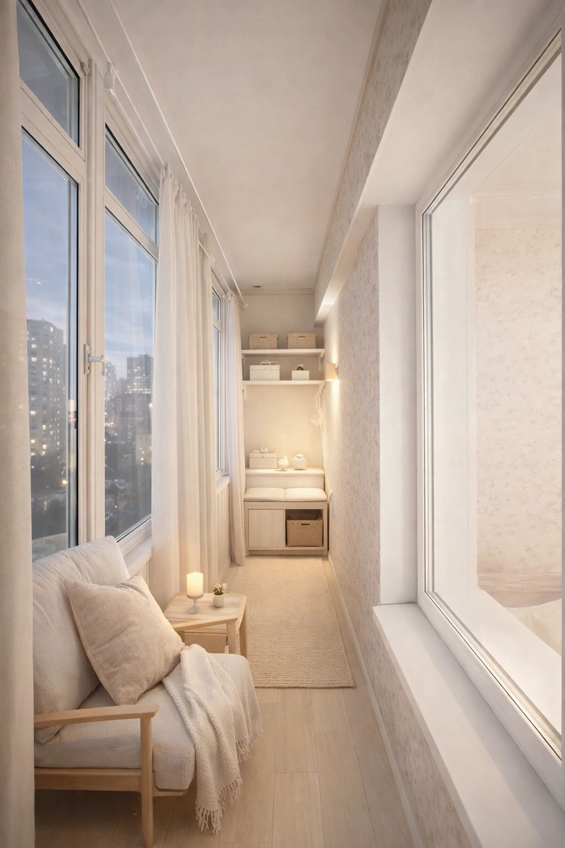 Дизайн интерьера в стиле Хюгге — Гостиная от нейросети RoomGPT