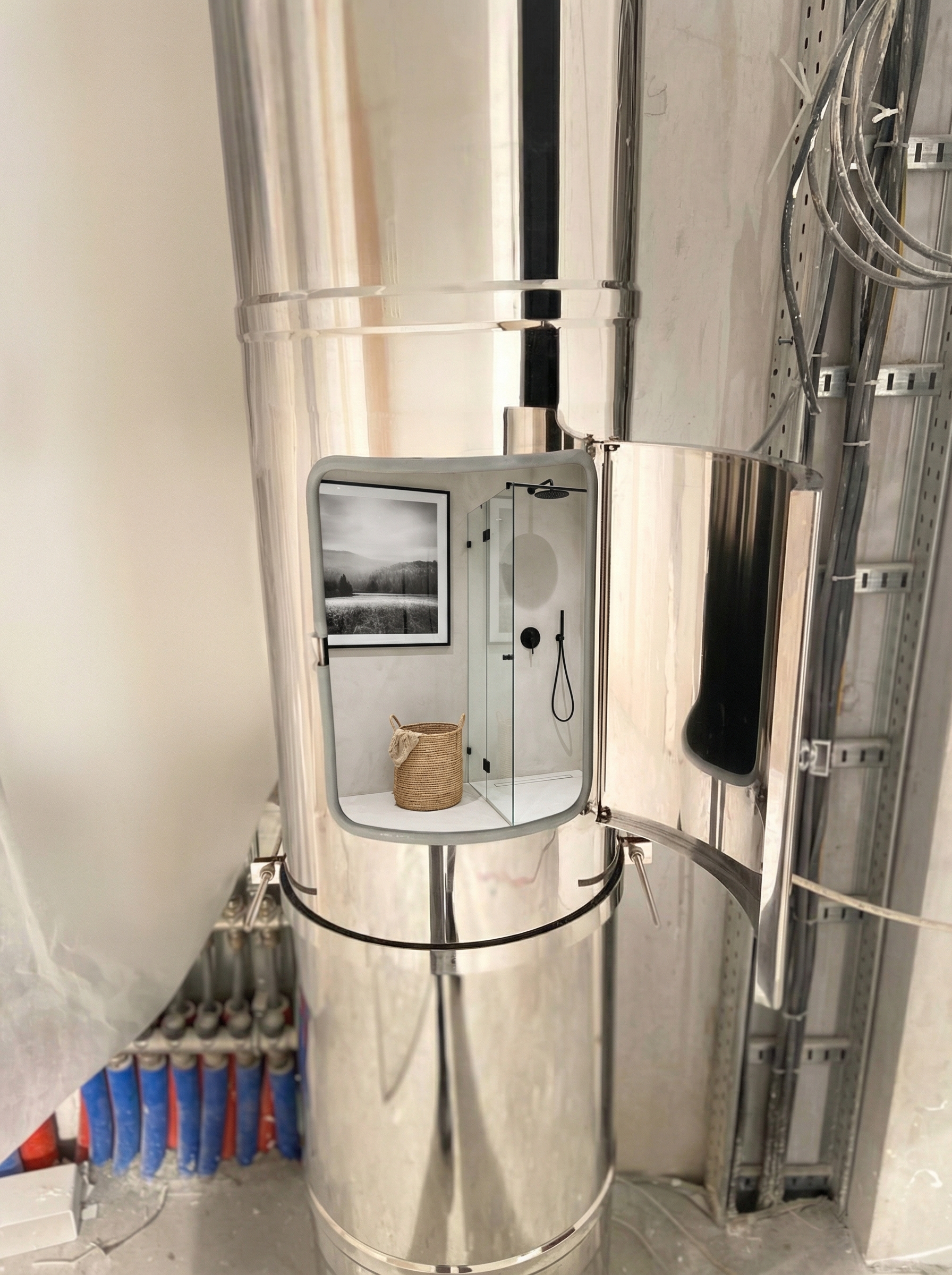 Дизайн гостиной в стиле Минимализм — фото интерьера от нейросети RoomGPT