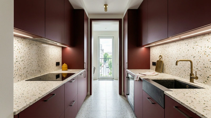 Дизайн интерьера в стиле Классика — Кухня от нейросети RoomGPT