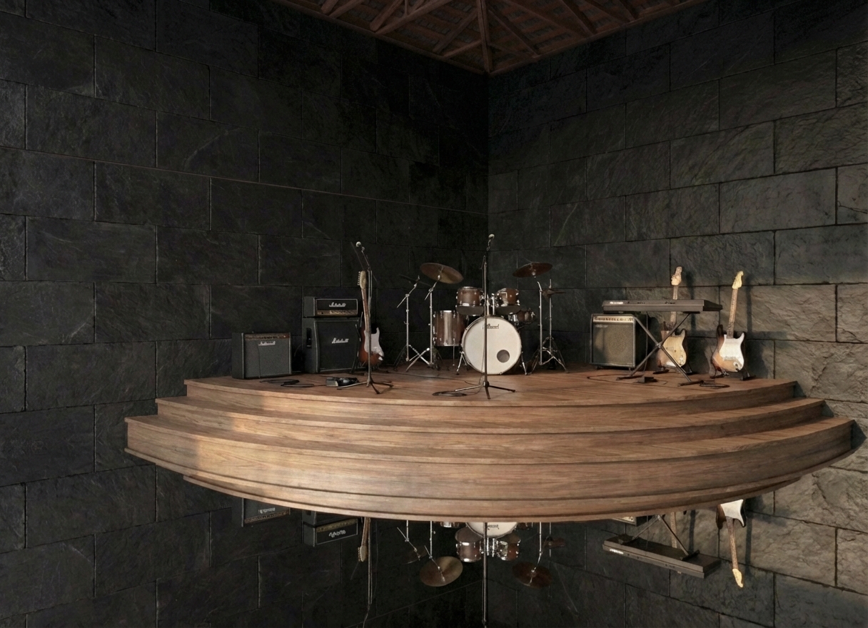 Дизайн гостиной в стиле Japandi — фото интерьера от нейросети RoomGPT