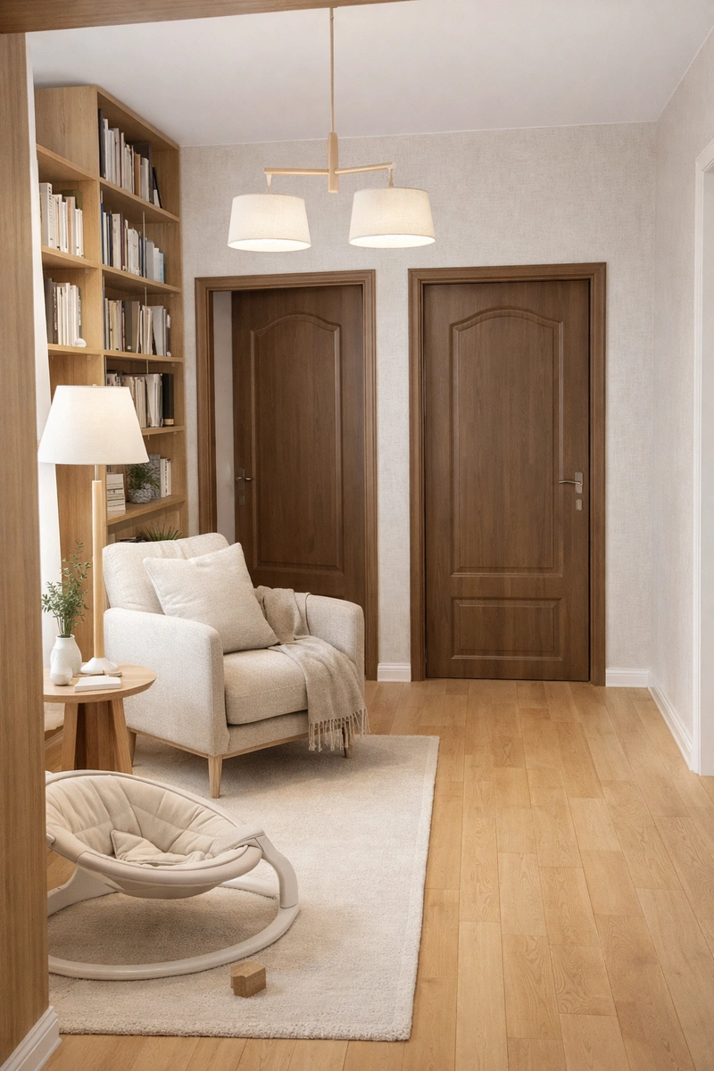 Дизайн интерьера в стиле Сканди — Гостиная от нейросети RoomGPT