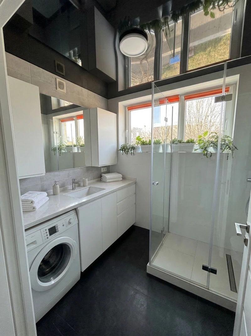 Дизайн ванной в стиле Без стиля — фото интерьера от нейросети RoomGPT