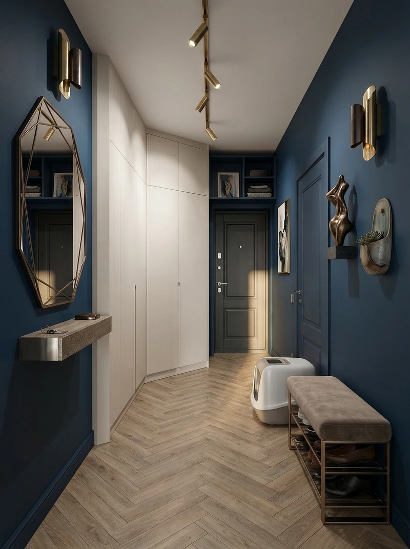 Дизайн гостиной в стиле Эклектика — фото интерьера от нейросети RoomGPT