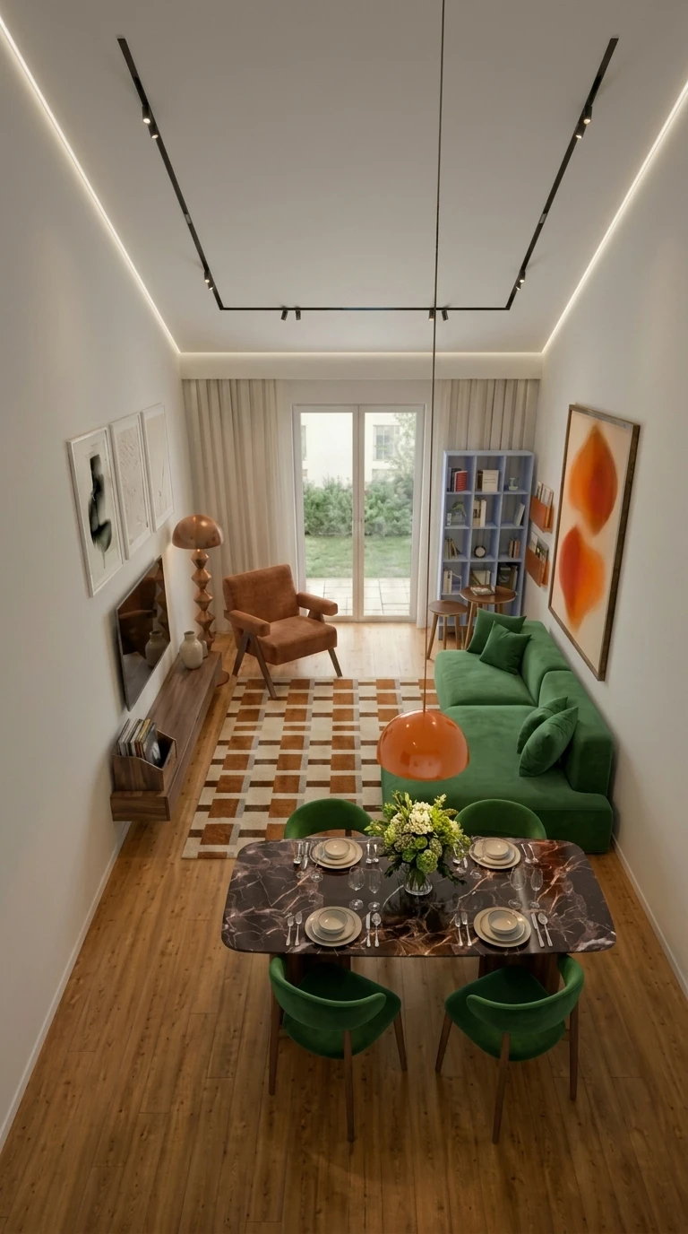 Дизайн гостиной в стиле Минимализм — фото интерьера от нейросети RoomGPT
