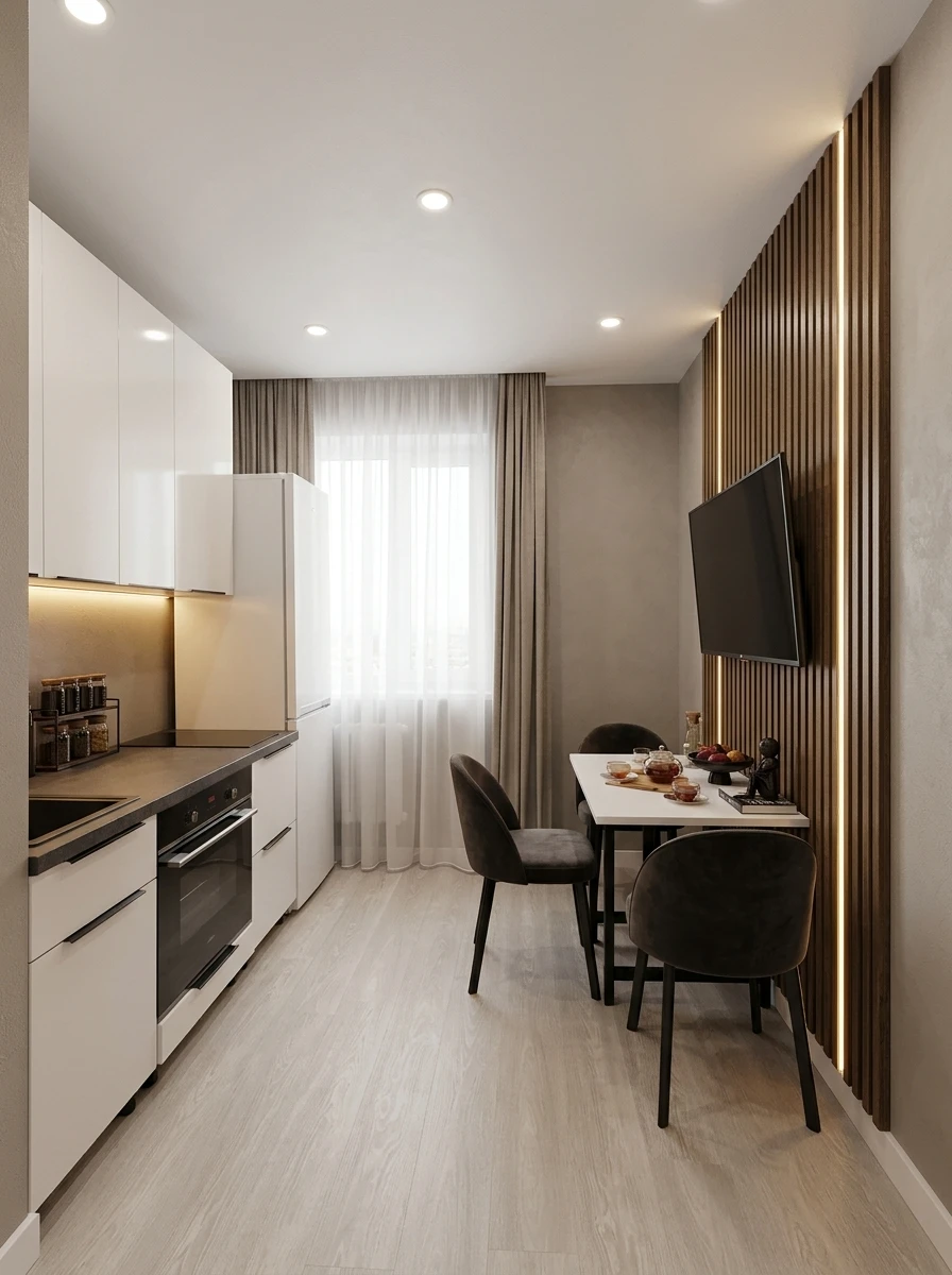 Дизайн прихожей в стиле Контемпорари — фото интерьера от нейросети RoomGPT