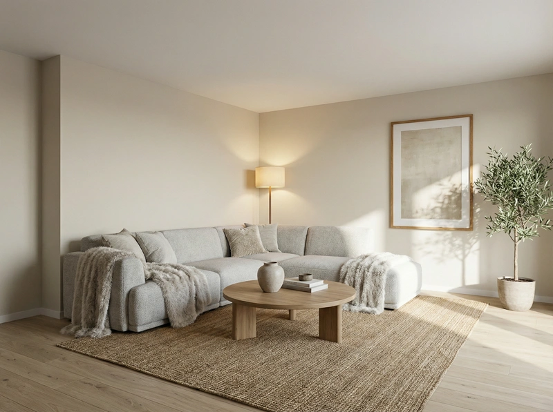 Дизайн интерьера в стиле Сканди — Гостиная от нейросети RoomGPT