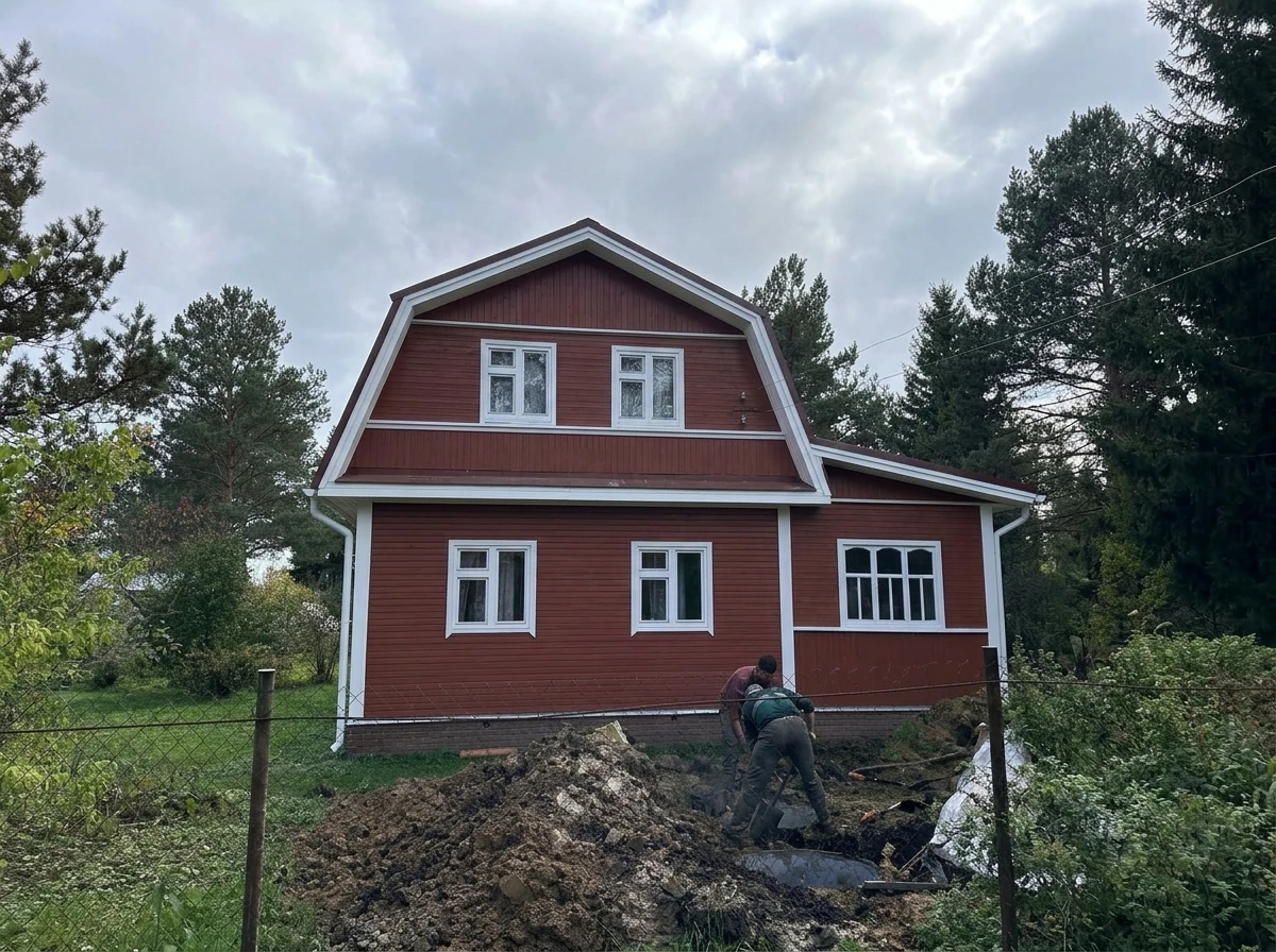 Дизайн фасада в стиле Без стиля — фото от нейросети RoomGPT