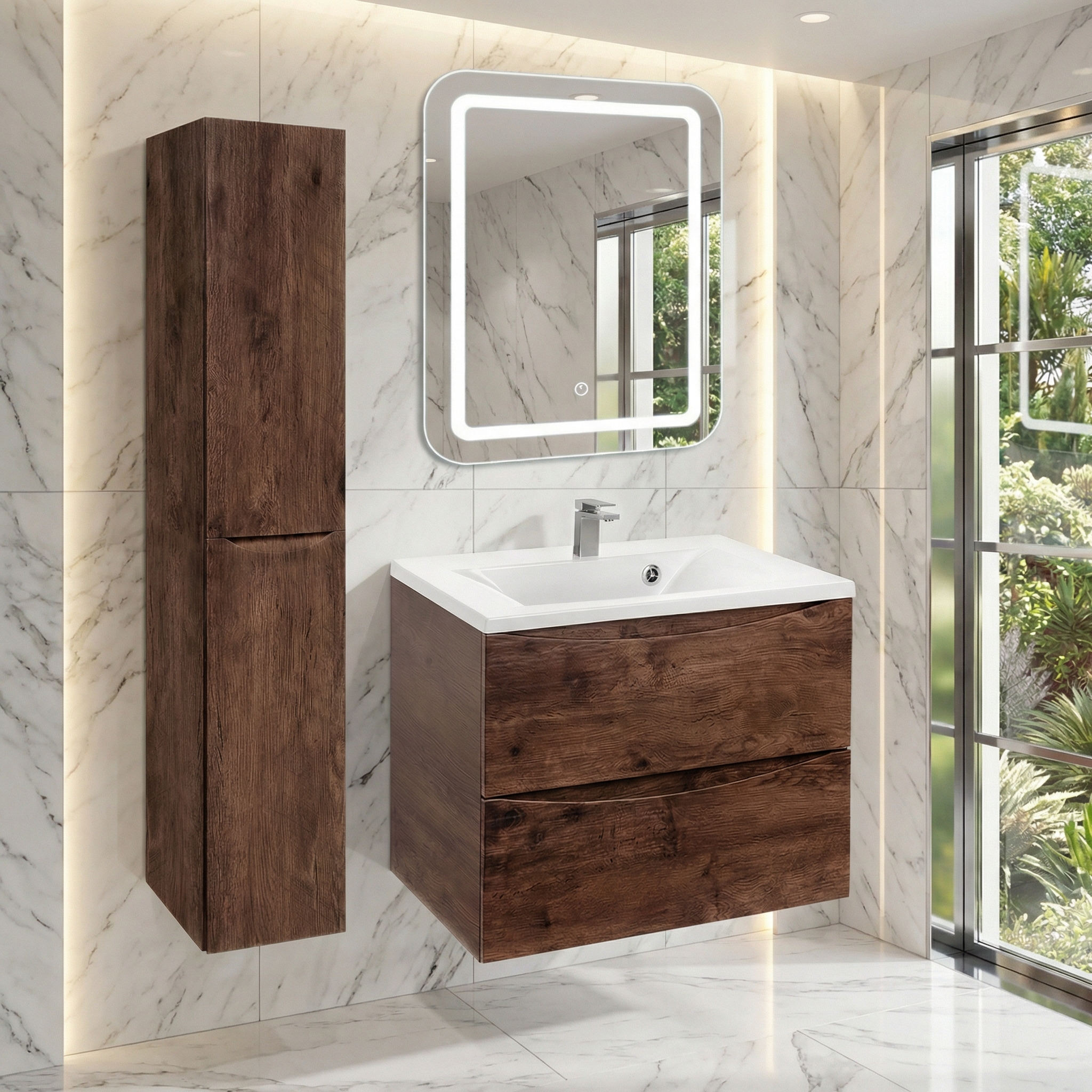 Дизайн ванной в стиле Минимализм — фото интерьера от нейросети RoomGPT