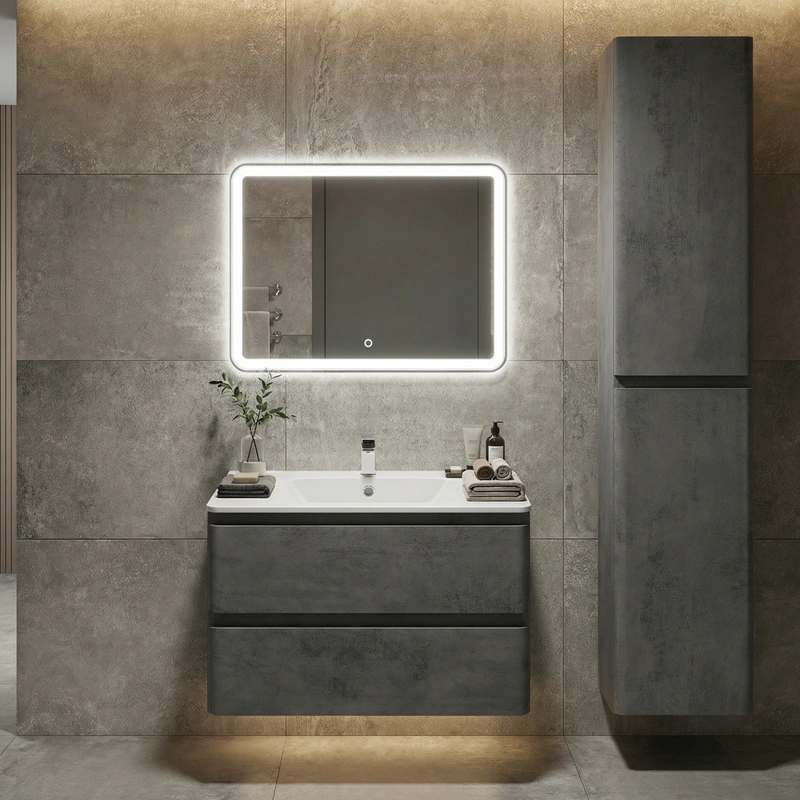 Дизайн интерьера в стиле Контемпорари — Ванная от нейросети RoomGPT