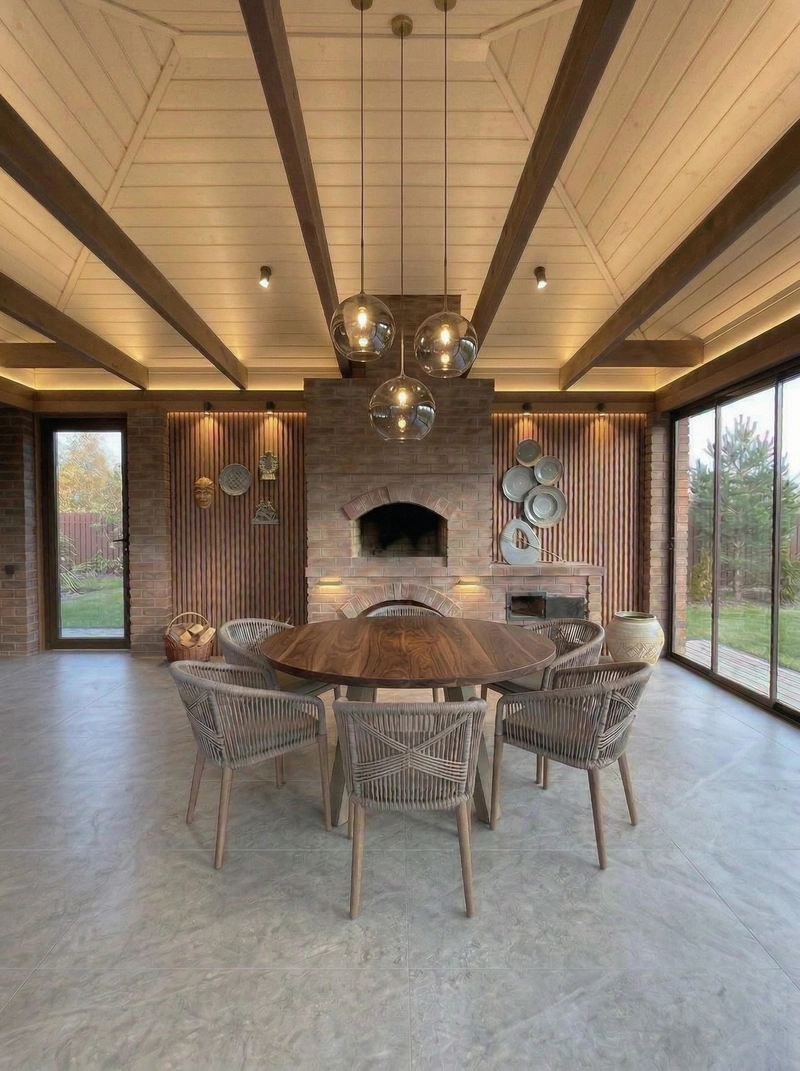 Дизайн гостиной в стиле Без стиля — фото интерьера от нейросети RoomGPT