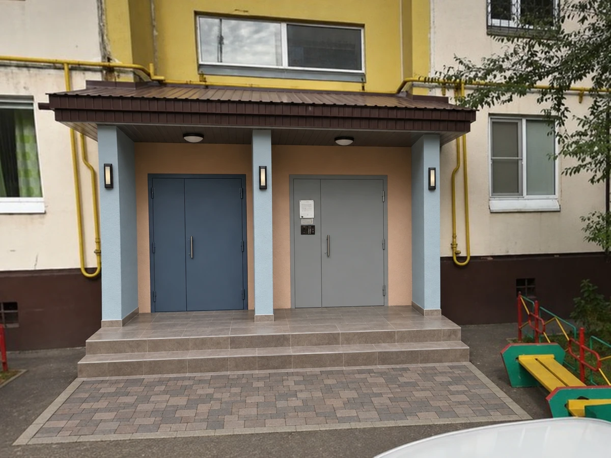Дизайн фасада в стиле Классика — Фасад от нейросети RoomGPT