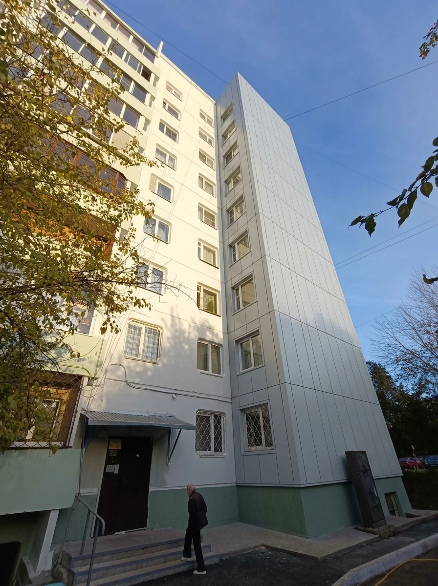 Дизайн фасада в стиле Хай-тек — Фасад от нейросети RoomGPT