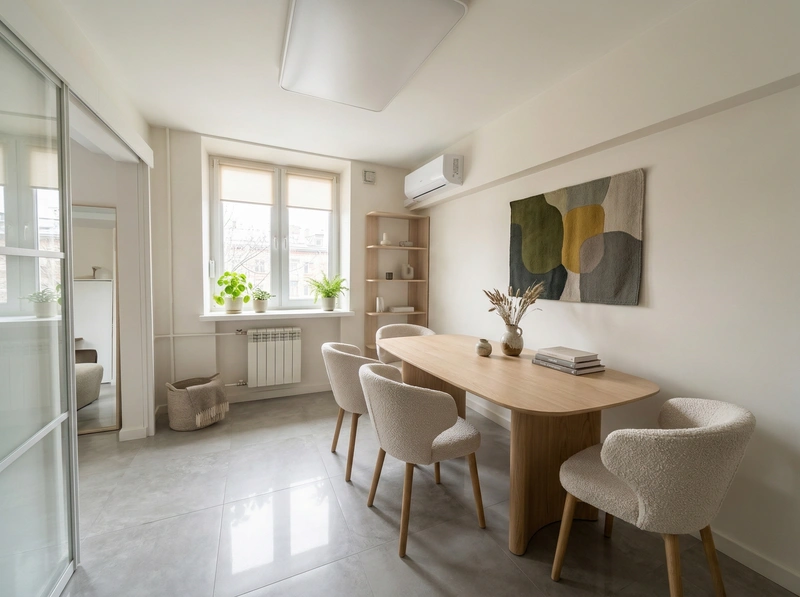 Дизайн интерьера в стиле Сканди — Гостиная от нейросети RoomGPT