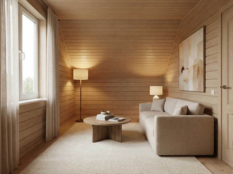 Дизайн интерьера в стиле Классика — Гостиная от нейросети RoomGPT