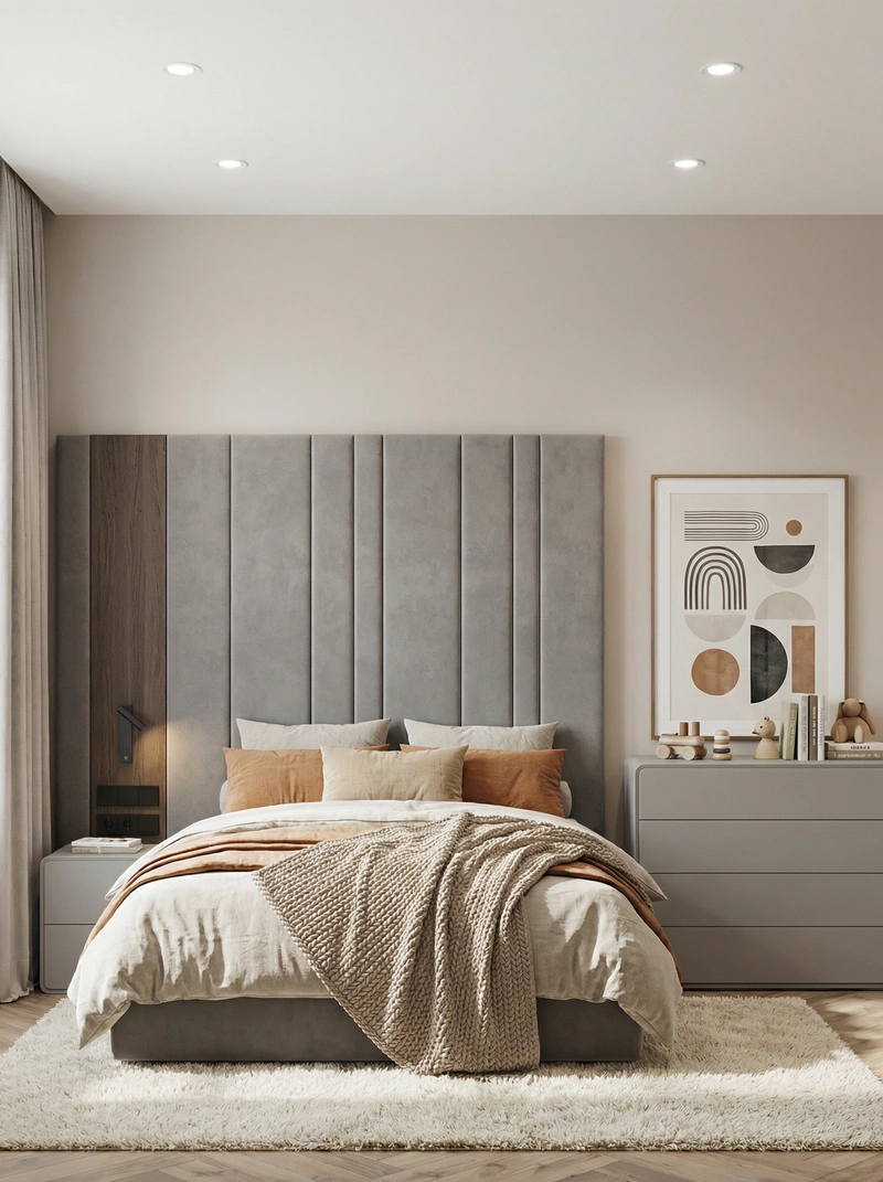 Дизайн интерьера в стиле Сканди — Детская от нейросети RoomGPT