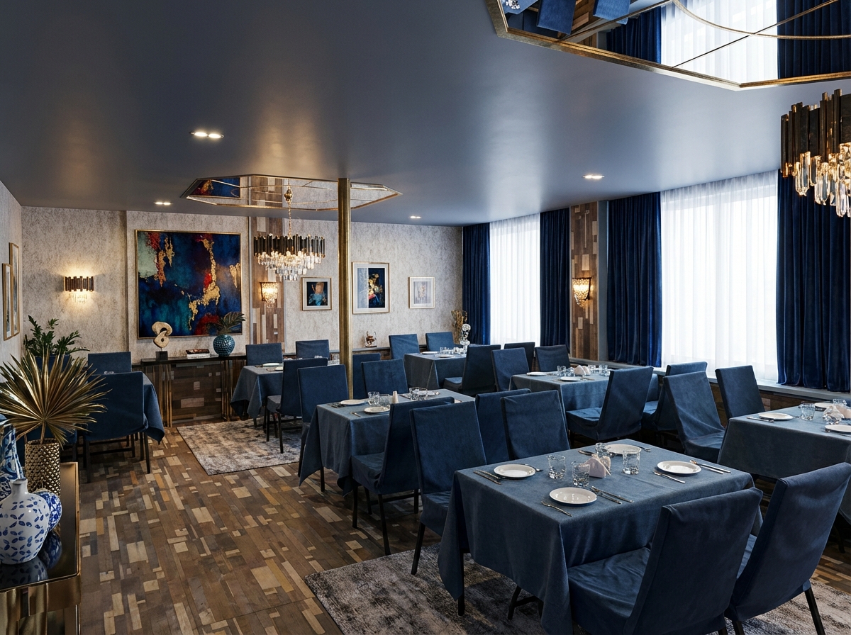 Дизайн гостиной в стиле Эклектика — фото интерьера от нейросети RoomGPT