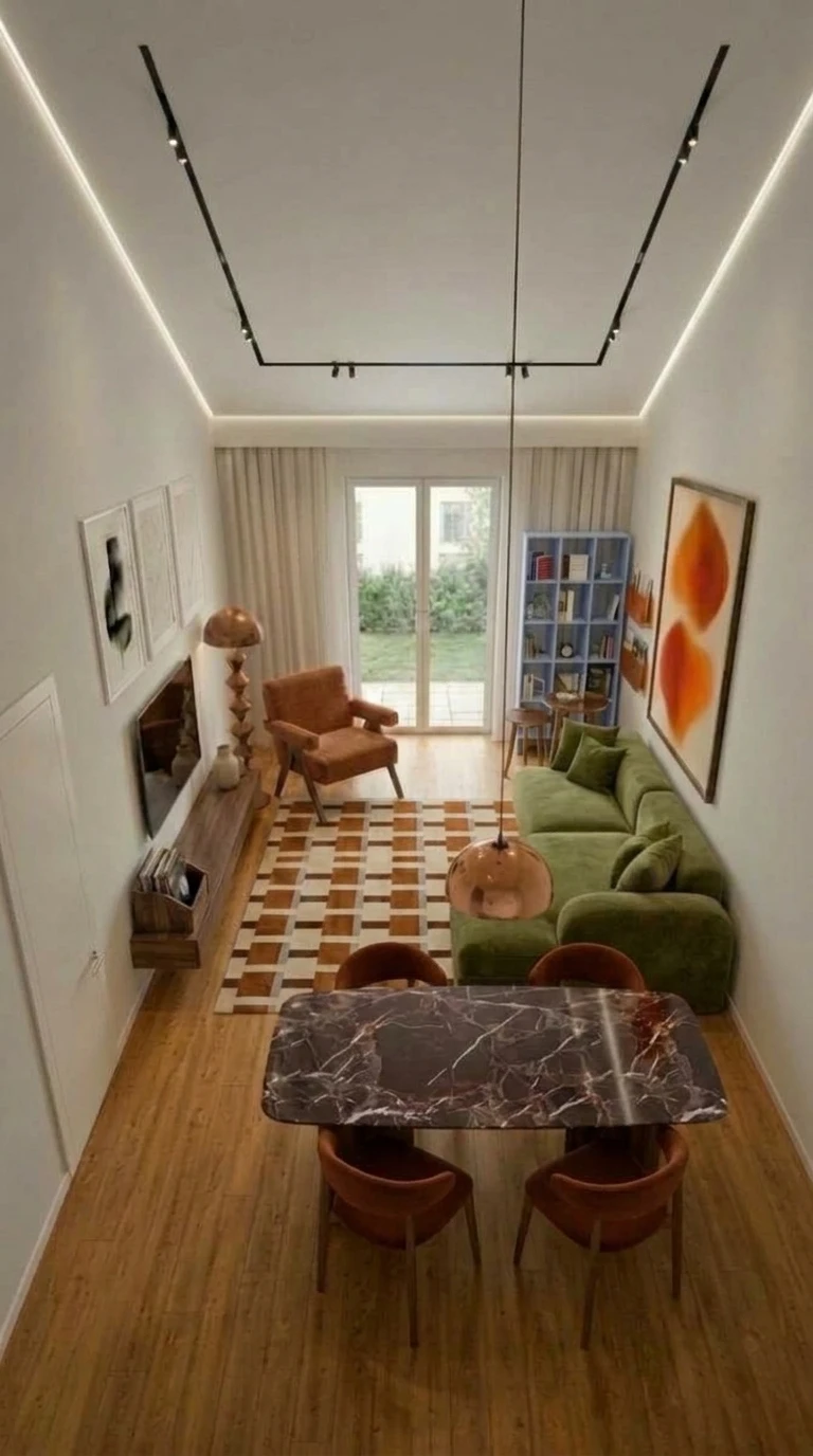 Дизайн гостиной в стиле Минимализм — фото интерьера от нейросети RoomGPT