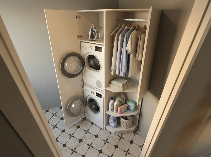 Дизайн ванной в стиле Без стиля — фото интерьера от нейросети RoomGPT