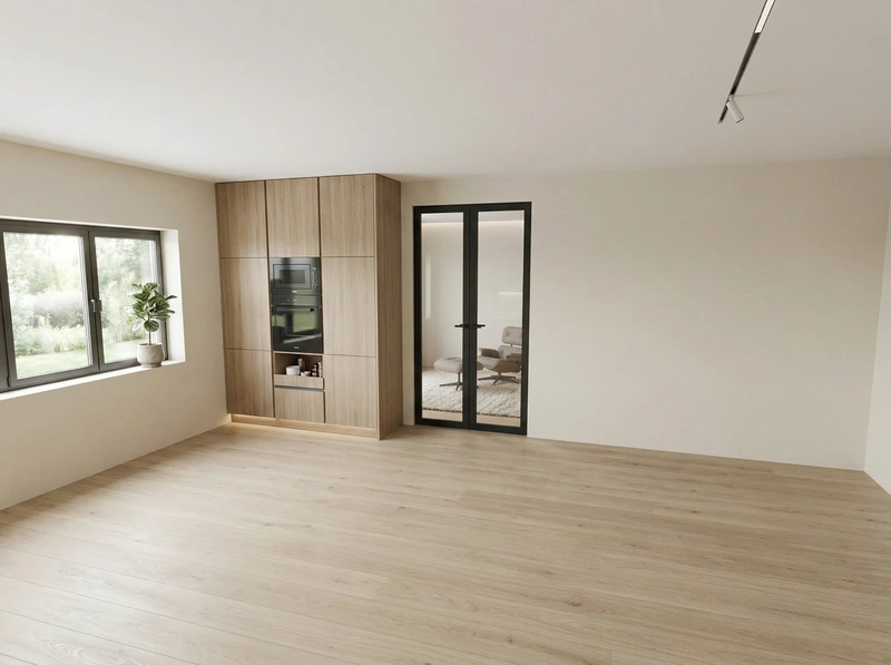 Дизайн кухни в стиле Минимализм — фото интерьера от нейросети RoomGPT