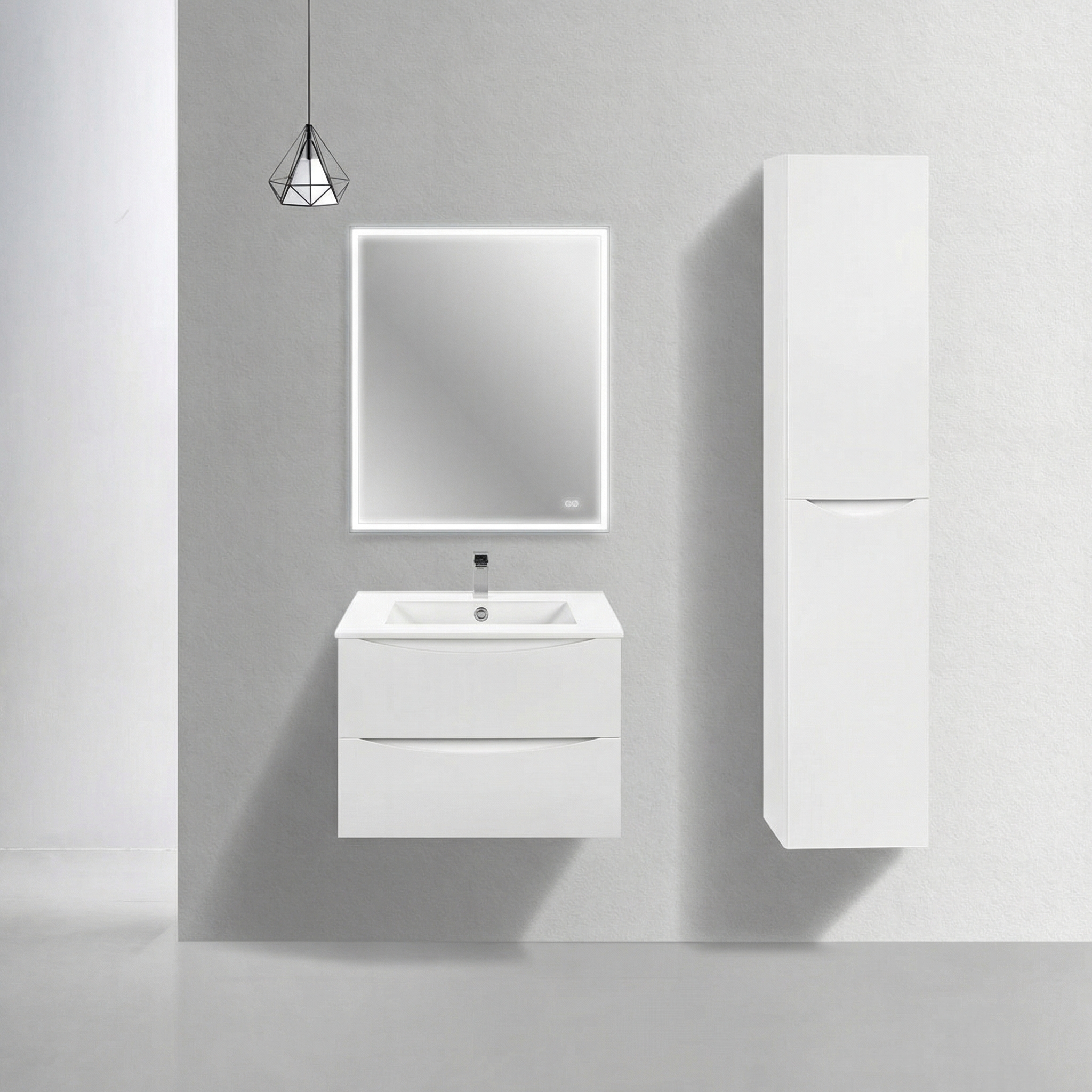 Дизайн ванной в стиле Минимализм — фото интерьера от нейросети RoomGPT