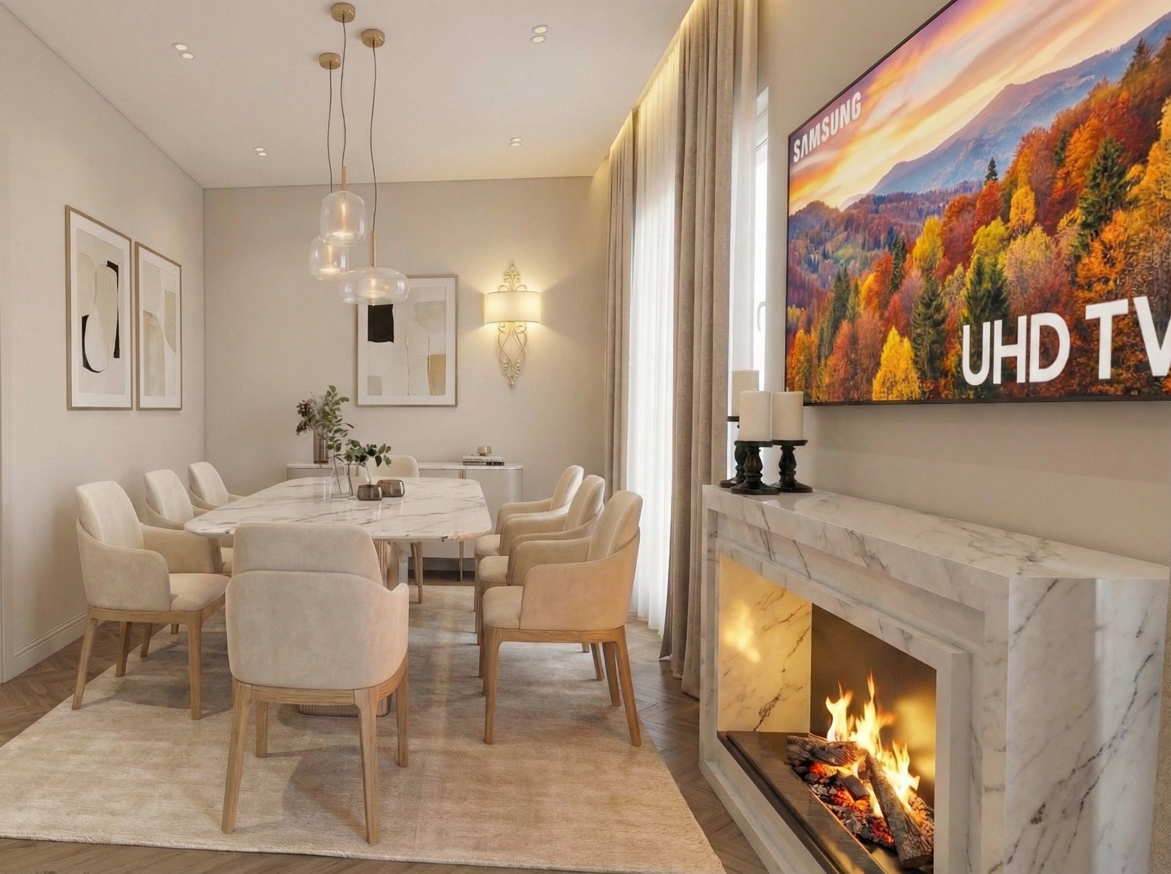 Дизайн кухни в стиле Минимализм — фото интерьера от нейросети RoomGPT