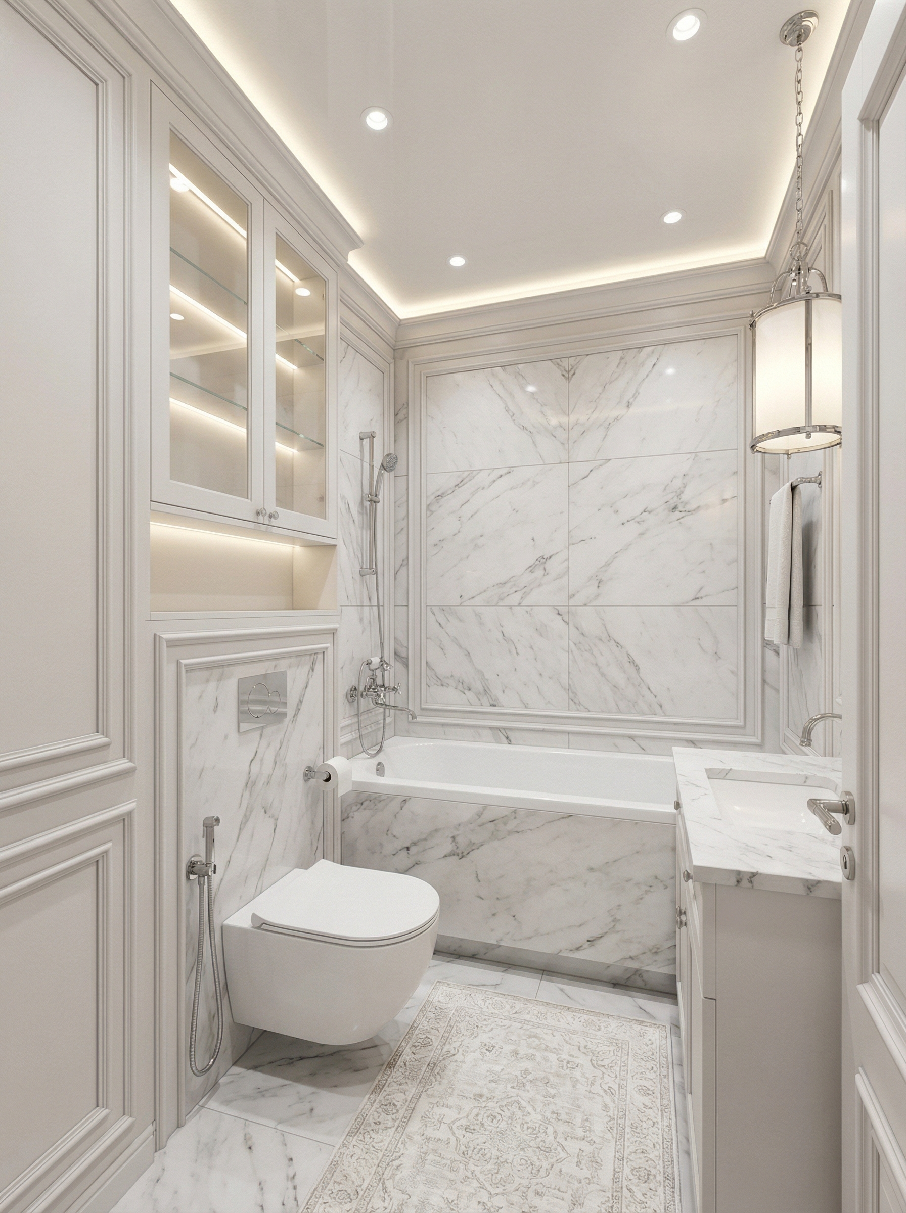 Дизайн гостиной в стиле Классика — фото интерьера от нейросети RoomGPT