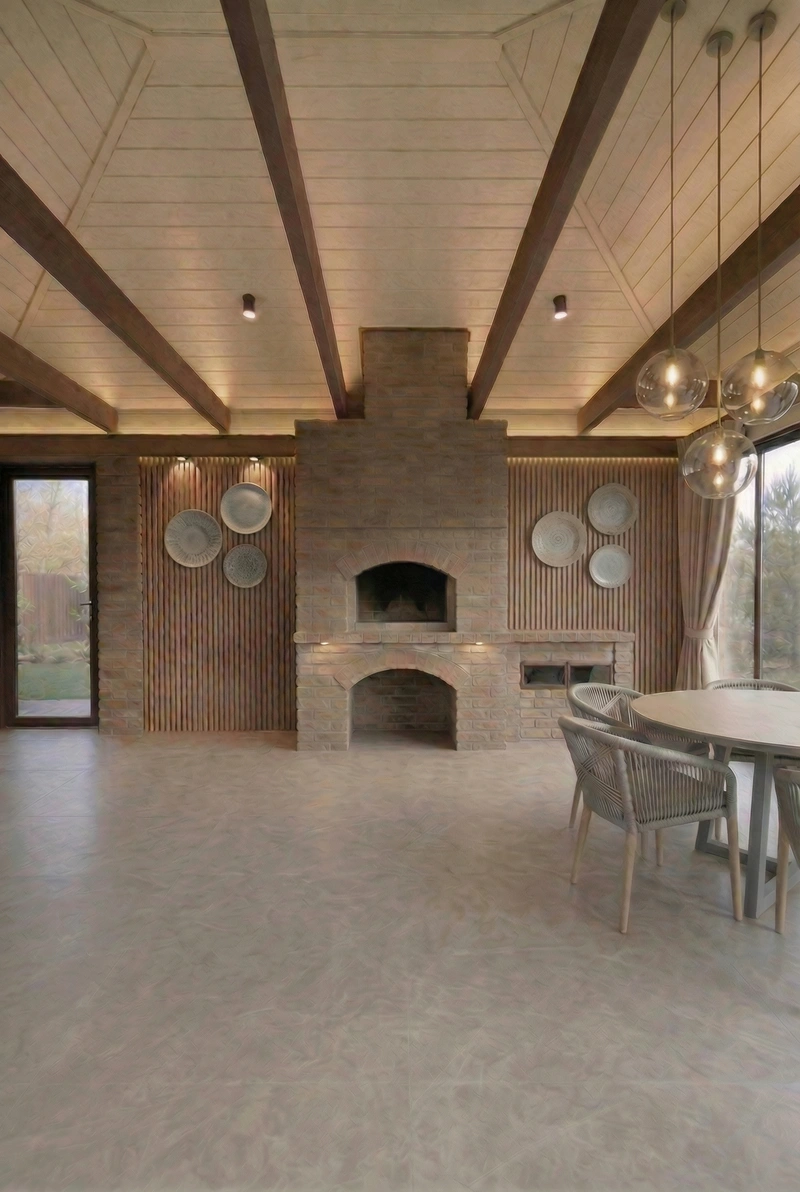 Дизайн гостиной в стиле Без стиля — фото интерьера от нейросети RoomGPT