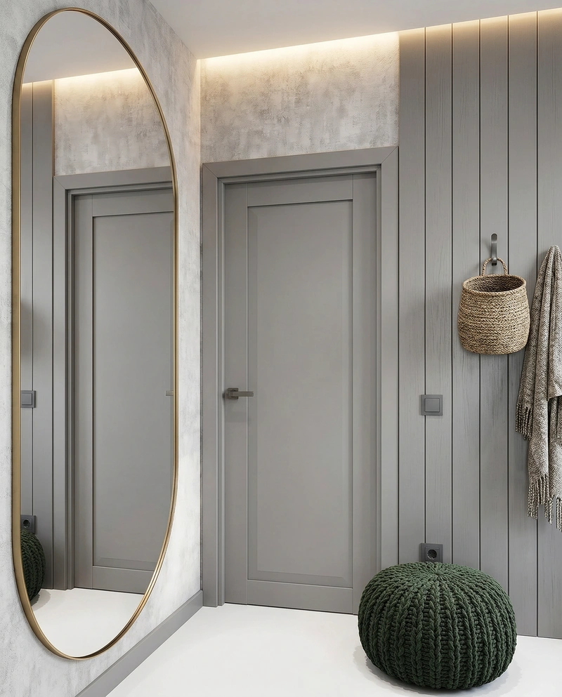 Дизайн интерьера в стиле Хюгге — Прихожая от нейросети RoomGPT