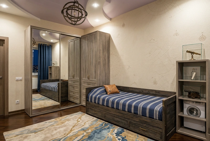 Дизайн интерьера в стиле Минимализм — Детская от нейросети RoomGPT