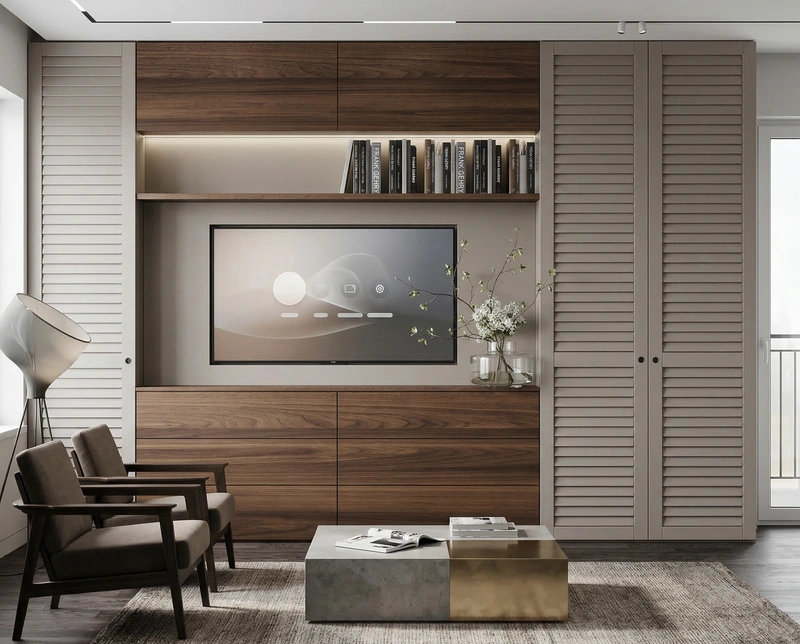 Дизайн интерьера в стиле Минимализм — Спальня от нейросети RoomGPT