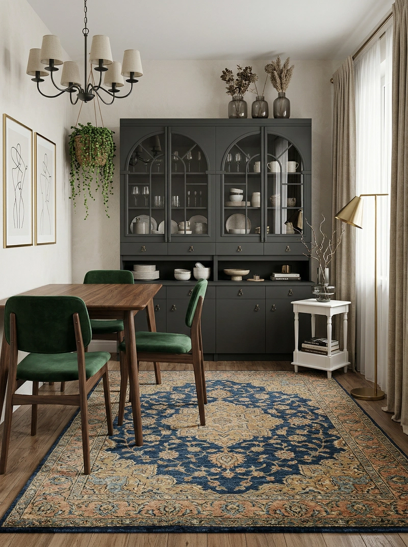 Дизайн интерьера в стиле Классика — Гостиная от нейросети RoomGPT