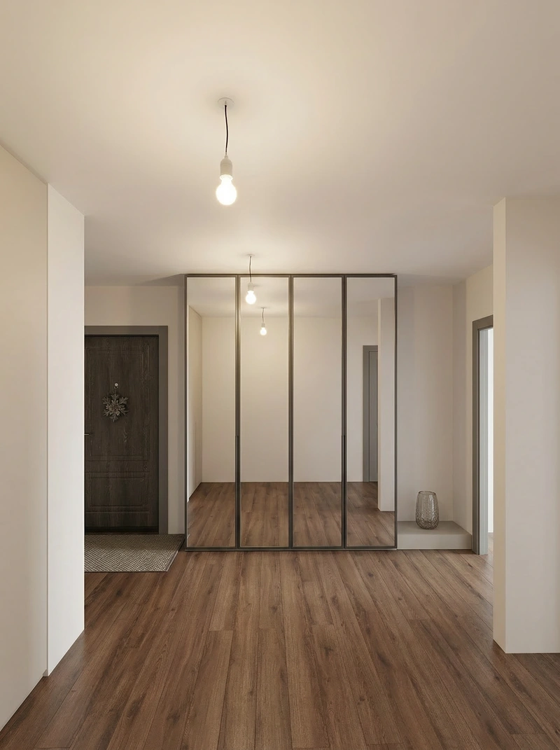 Дизайн интерьера в стиле Минимализм — Прихожая от нейросети RoomGPT