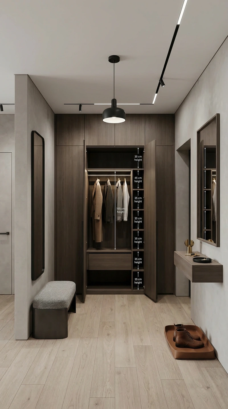 Дизайн интерьера в стиле Минимализм — Прихожая от нейросети RoomGPT