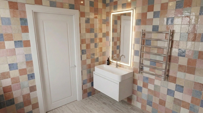 Дизайн ванной в стиле Без стиля — фото интерьера от нейросети RoomGPT