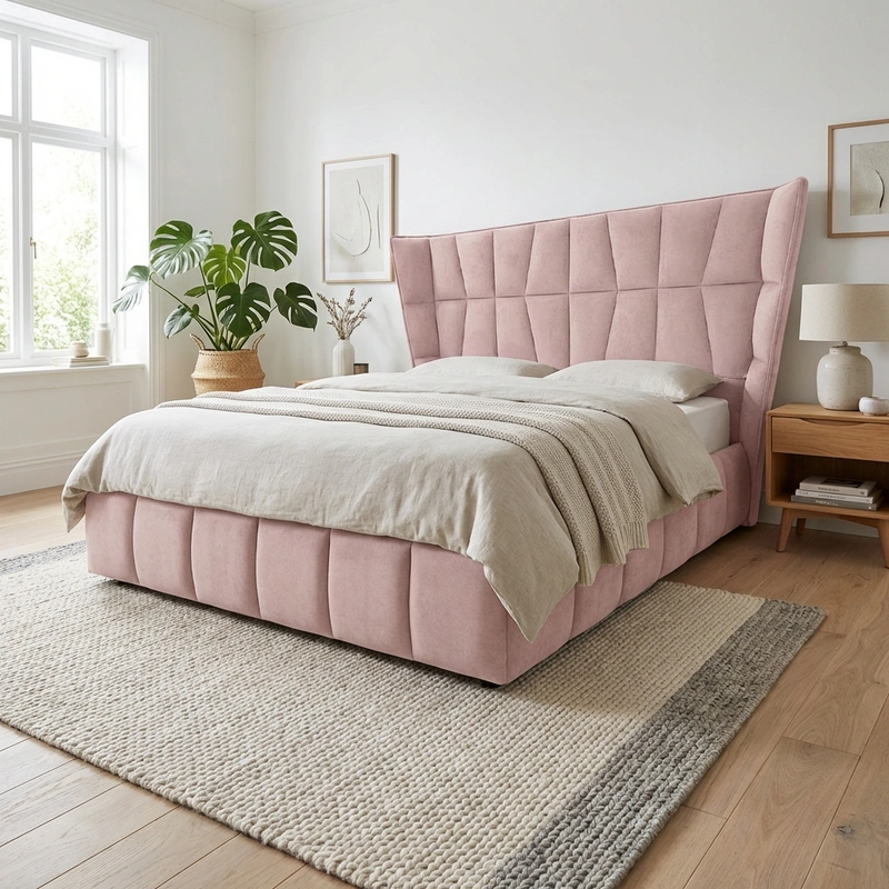 Дизайн интерьера в стиле Сканди — Спальня от нейросети RoomGPT