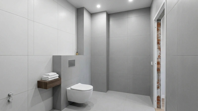 Дизайн ванной в стиле Без стиля — фото интерьера от нейросети RoomGPT