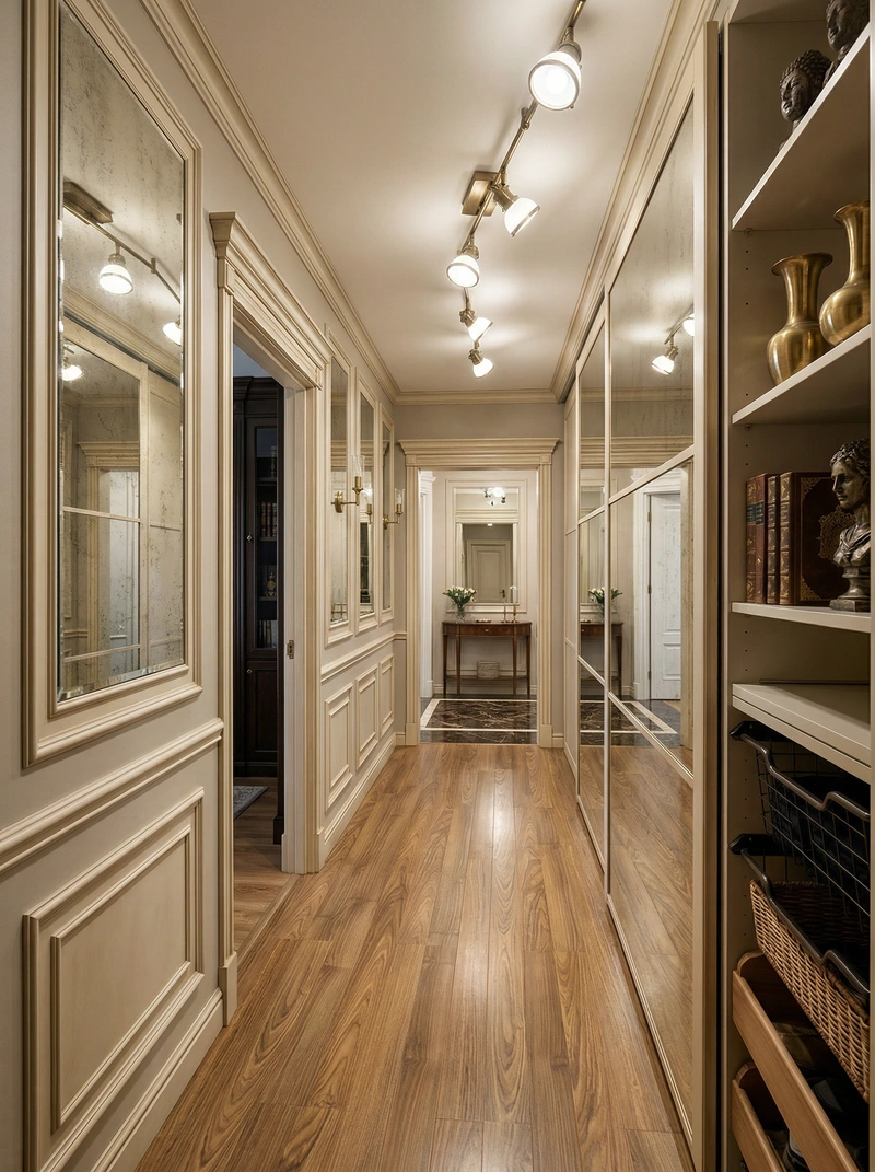 Дизайн интерьера в стиле Классика — Прихожая от нейросети RoomGPT