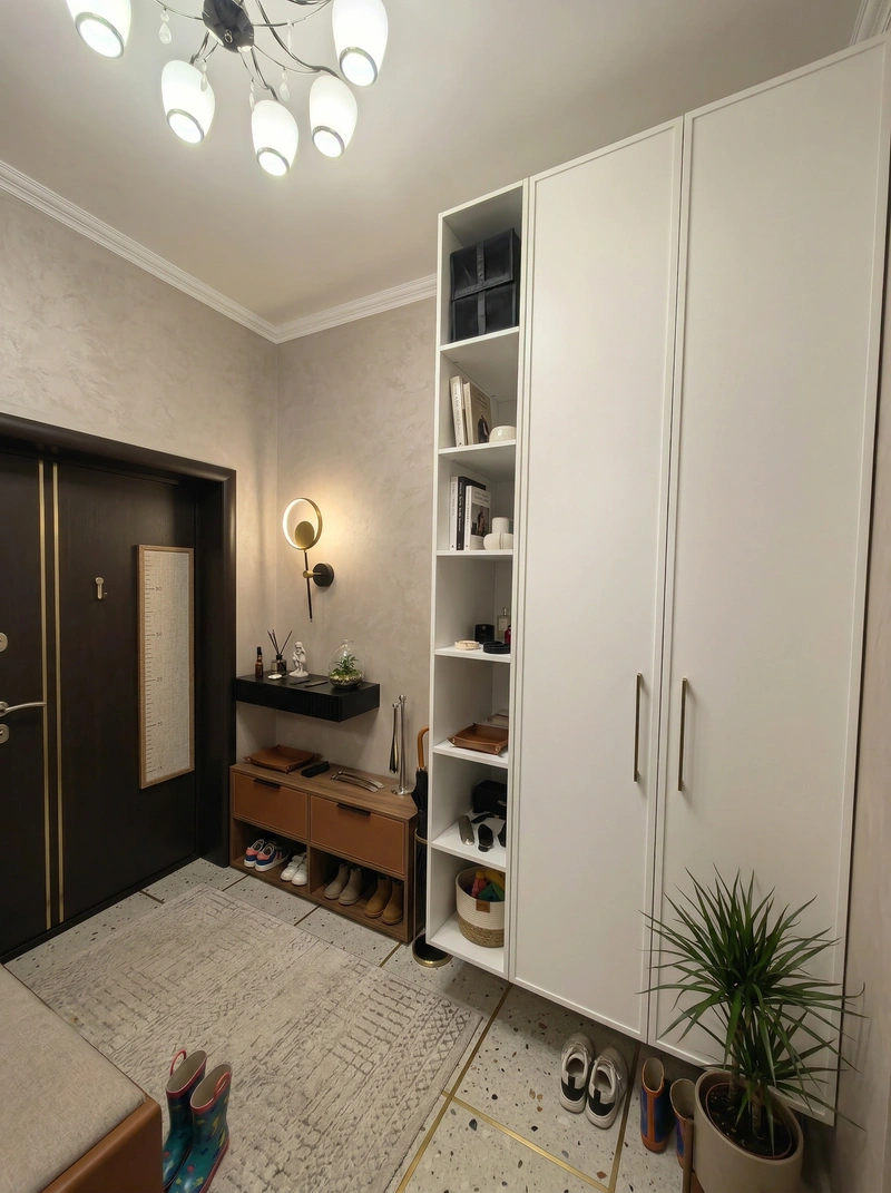 Дизайн интерьера в стиле Контемпорари — Прихожая от нейросети RoomGPT