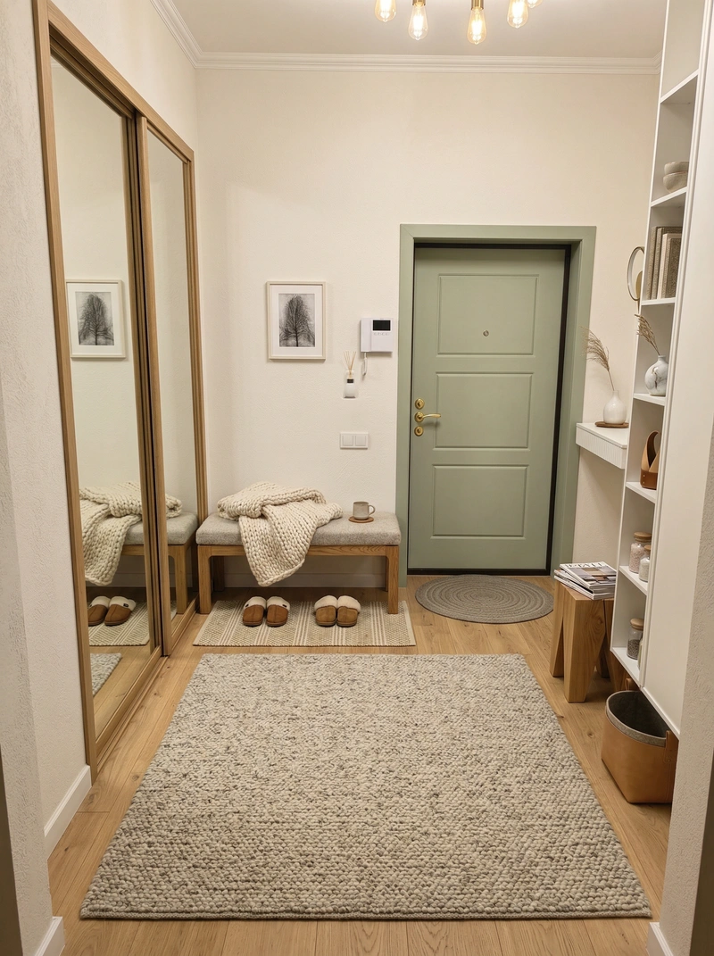 Дизайн интерьера в стиле Хюгге — Гостиная от нейросети RoomGPT