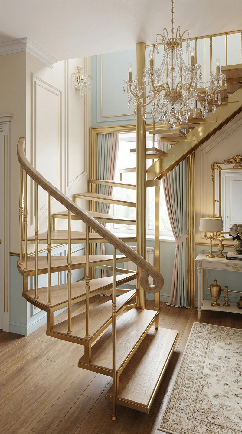 Дизайн интерьера в стиле Неоклассика — Прихожая от нейросети RoomGPT