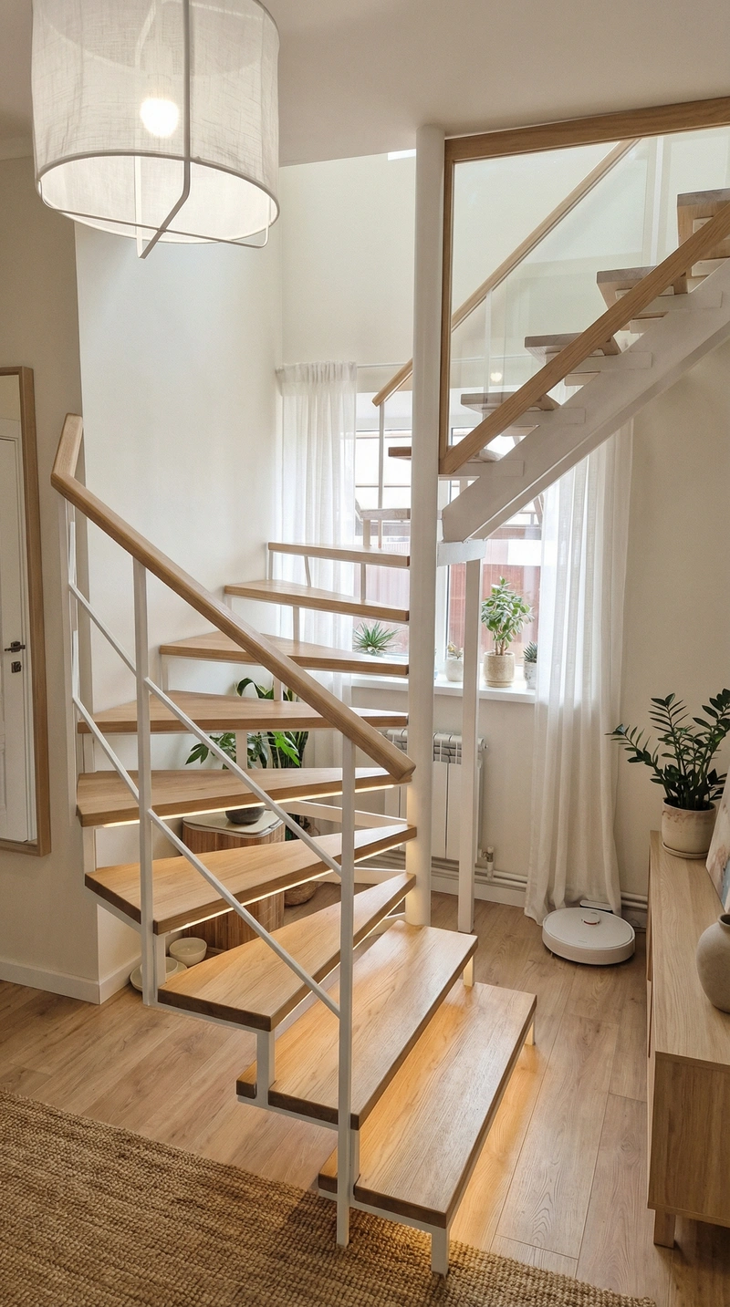 Дизайн интерьера в стиле Сканди — Прихожая от нейросети RoomGPT