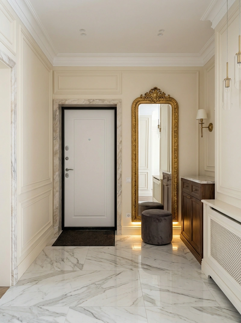 Дизайн интерьера в стиле Классика — Прихожая от нейросети RoomGPT