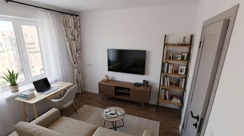 Дизайн гостиной в стиле Без стиля — фото интерьера от нейросети RoomGPT