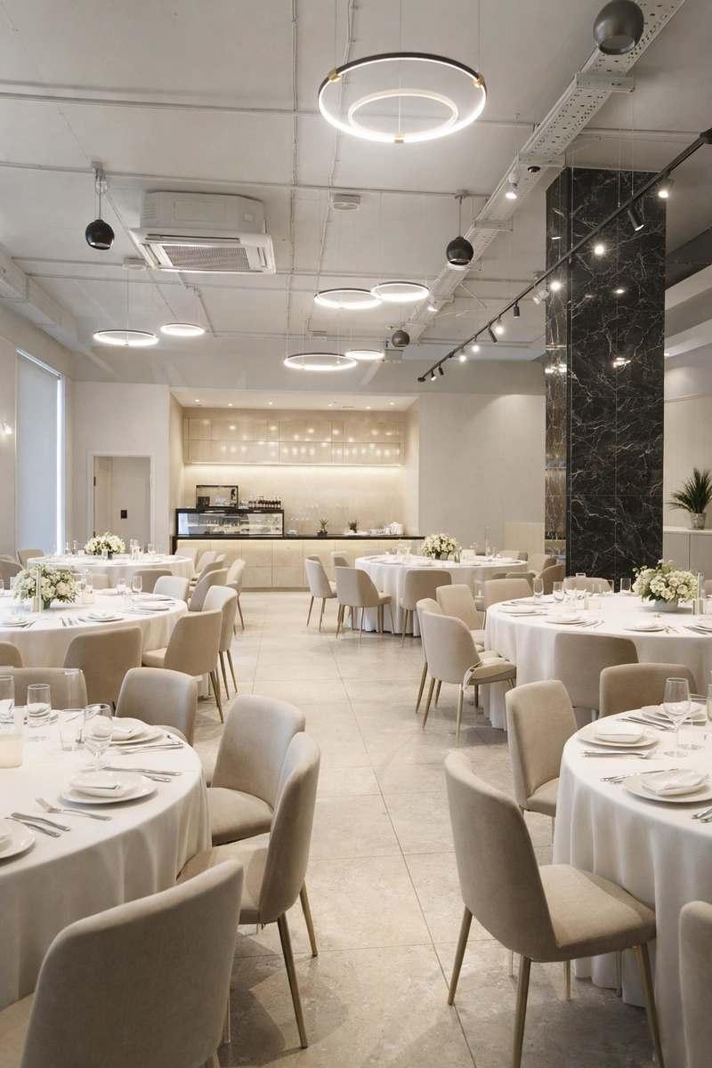 Дизайн интерьера в стиле Минимализм — Гостиная от нейросети RoomGPT