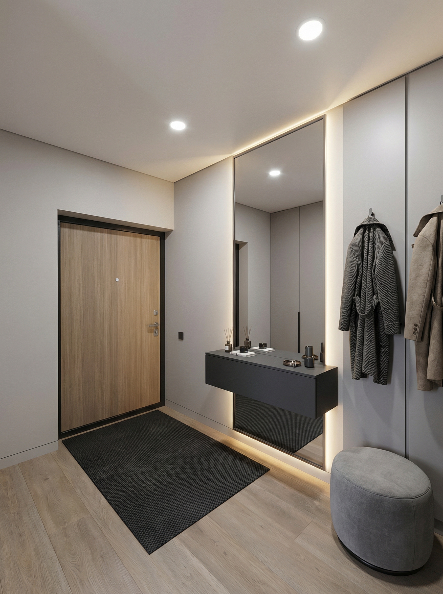 Дизайн гостиной в стиле Минимализм — фото интерьера от нейросети RoomGPT