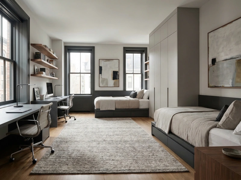 Дизайн интерьера в стиле Минимализм — Детская от нейросети RoomGPT