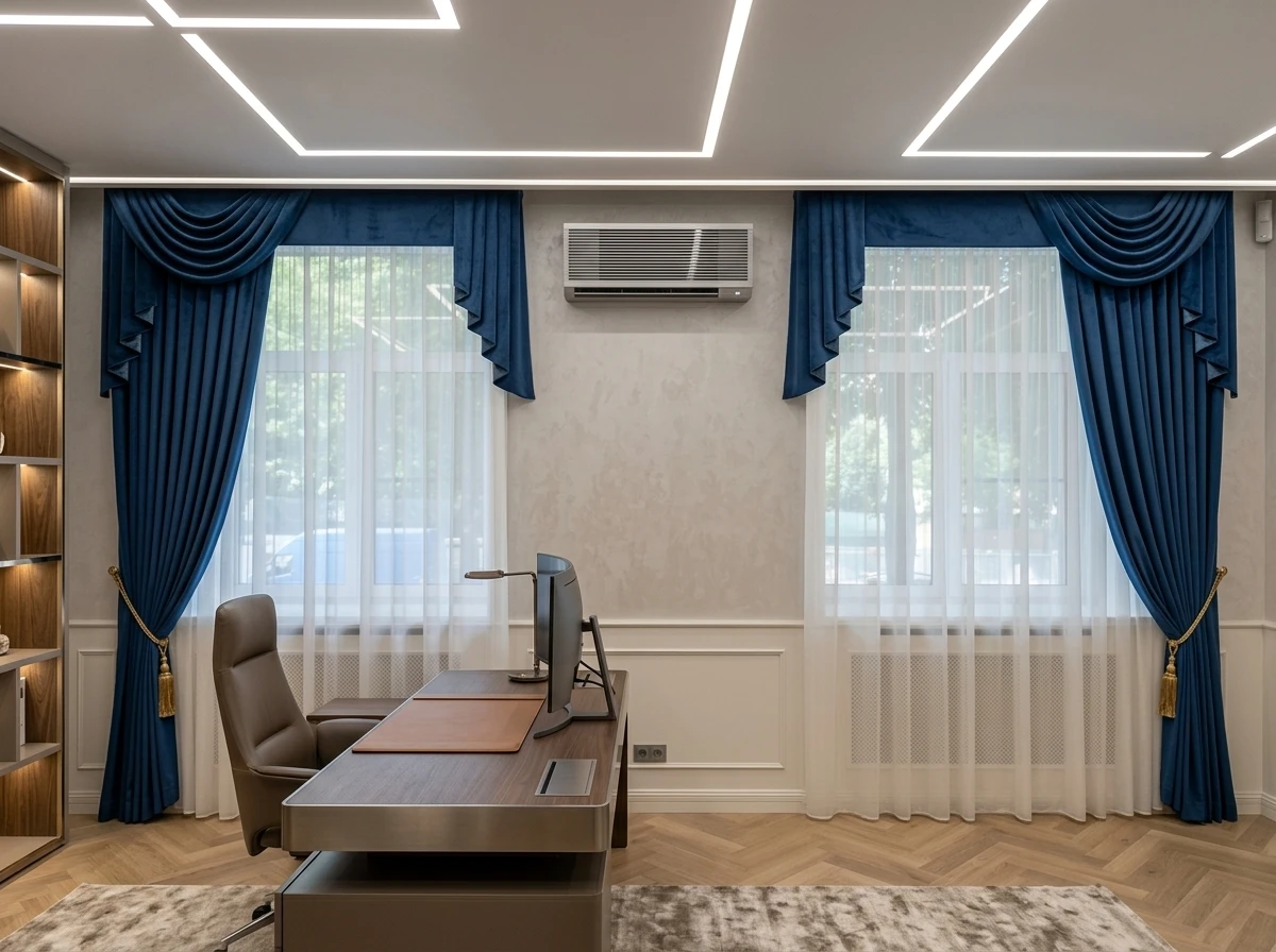 Дизайн кабинета в стиле Без стиля — фото интерьера от нейросети RoomGPT