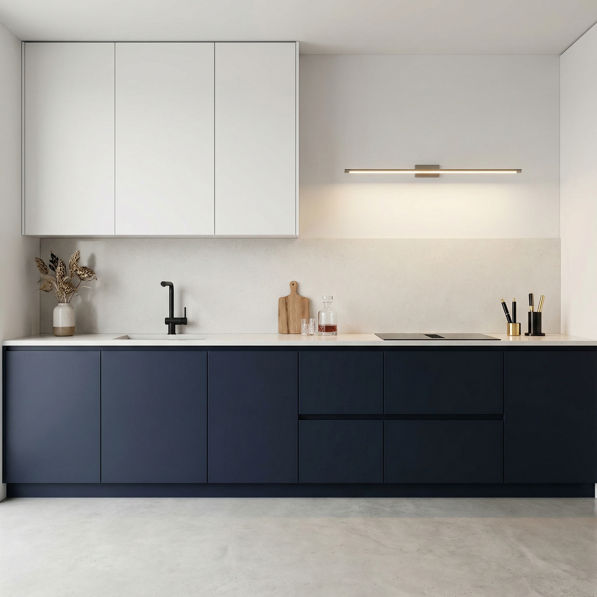 Дизайн кухни в стиле Минимализм — фото интерьера от нейросети RoomGPT